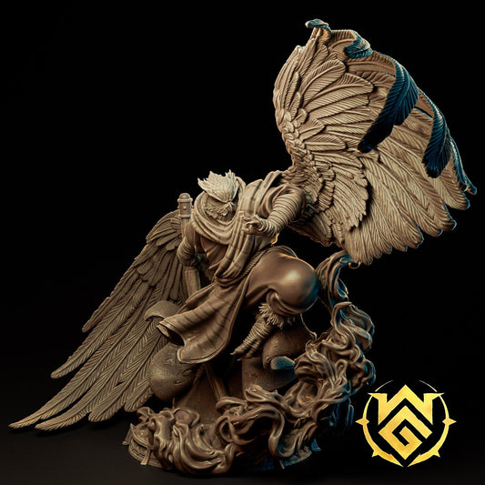 Anurak, the Zephyr | TTRPG D&D Miniature | The Witchguild