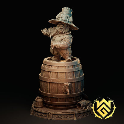 Fiddle Master Felix | TTRPG D&D Miniature | The Witchguild