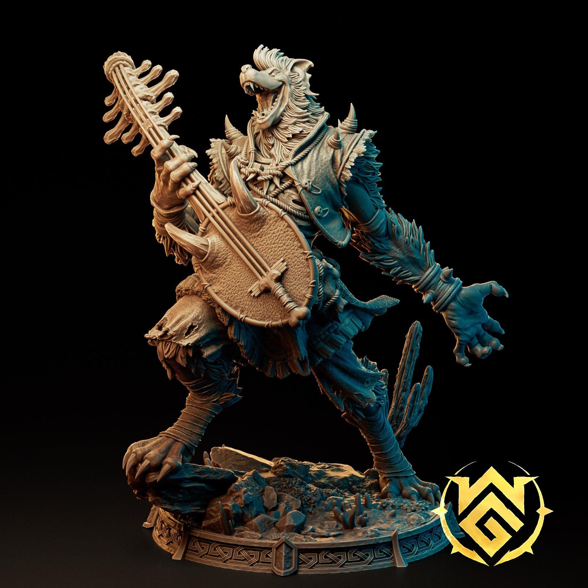Warbard | TTRPG D&D Miniature | The Witchguild
