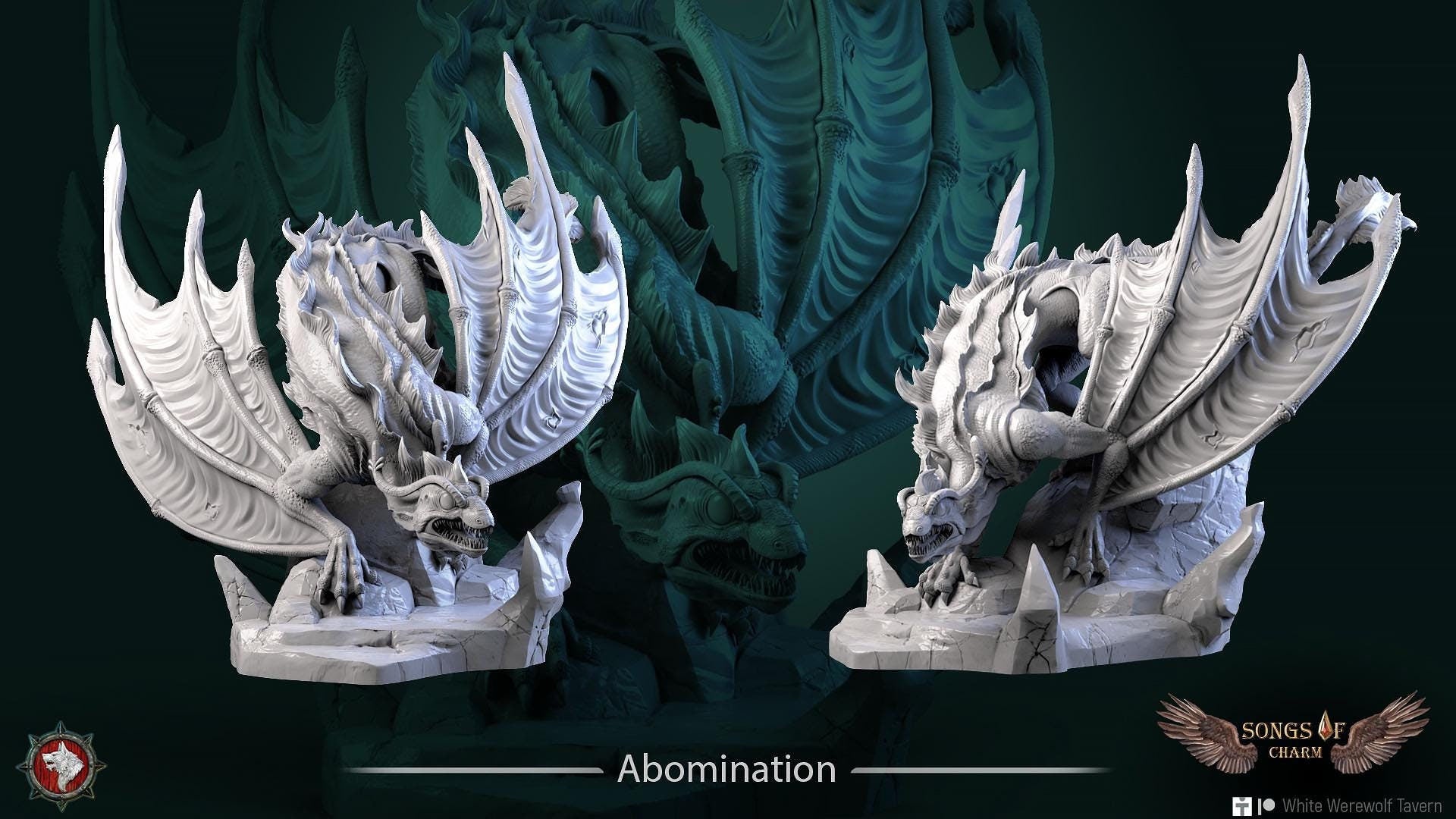 Abomination | TABLETOP SCALE | D&D TTRPG Miniature | White Werewolf Tavern