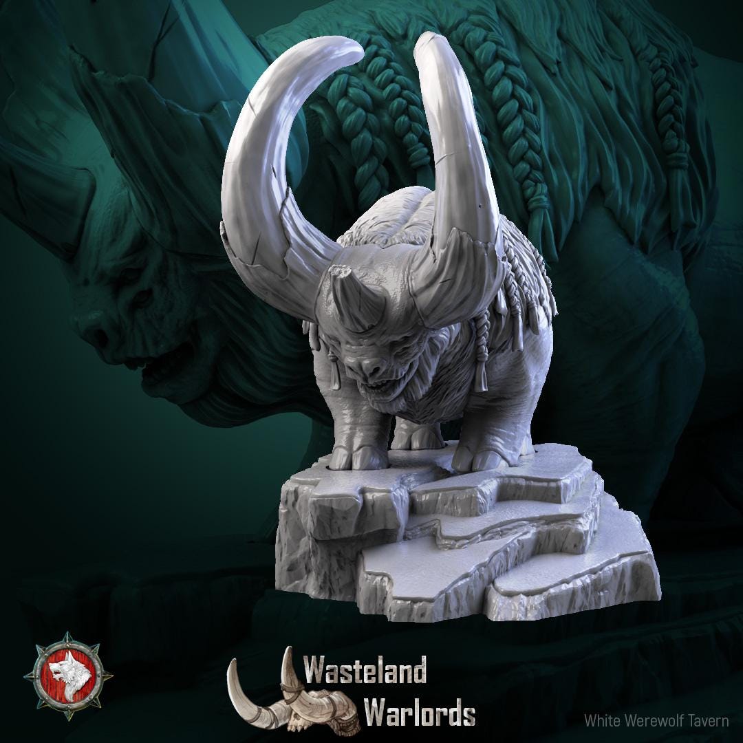 Buflon Barbarians | TABLETOP SCALE | D&D TTRPG Miniature | White Werewolf Tavern