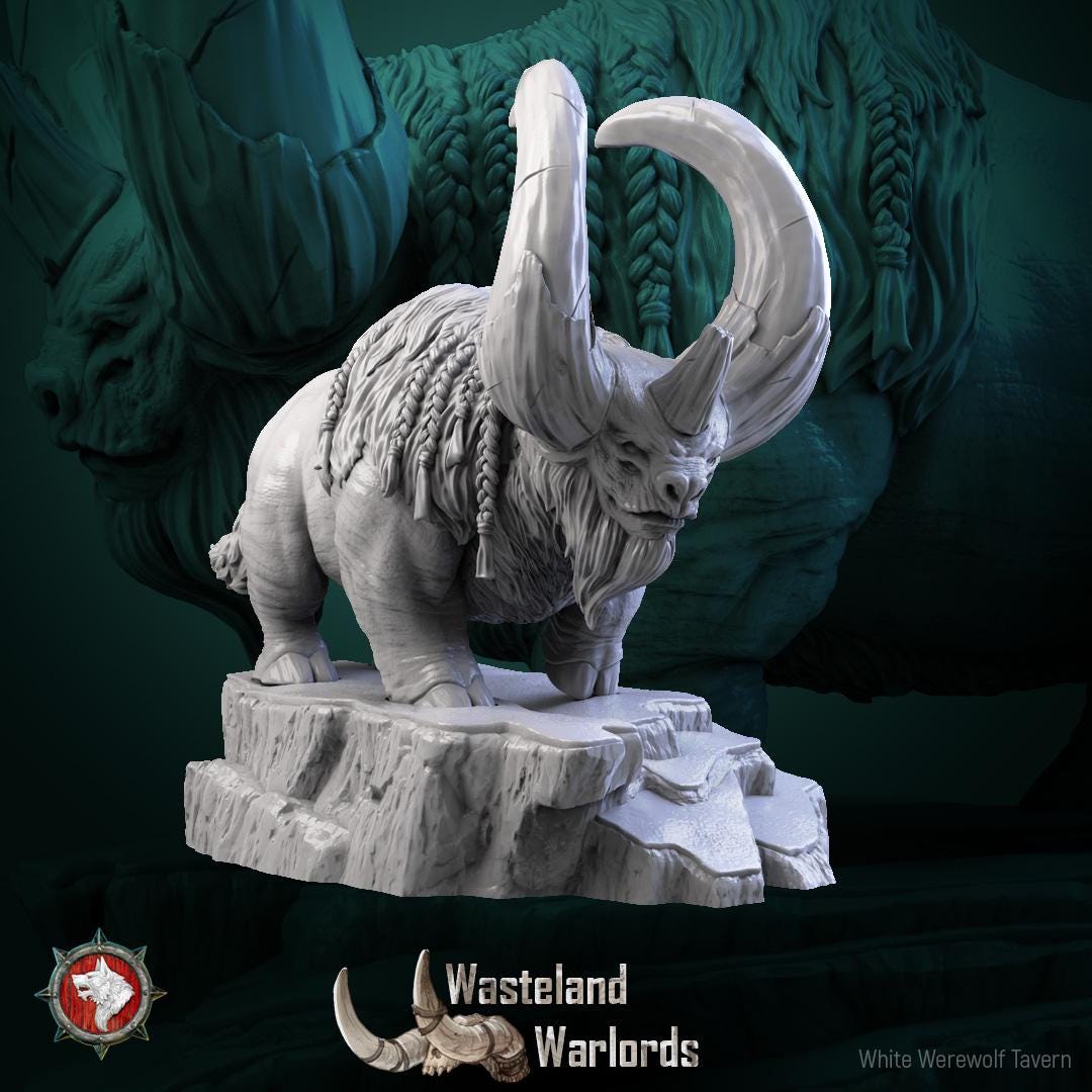 Buflon Barbarians | TABLETOP SCALE | D&D TTRPG Miniature | White Werewolf Tavern