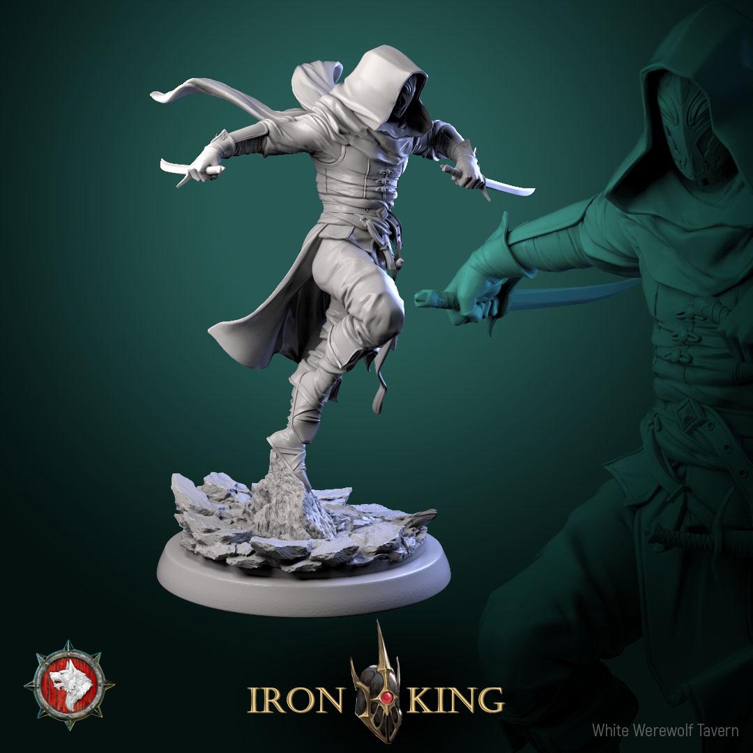 Dead Assassins | TABLETOP SCALE | TTRPG Miniature | White Werewolf Tavern