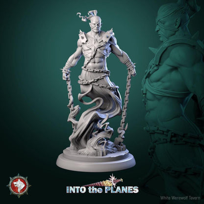Djinni | TABLETOP SCALE | TTRPG D&D Miniature | White Werewolf Tavern