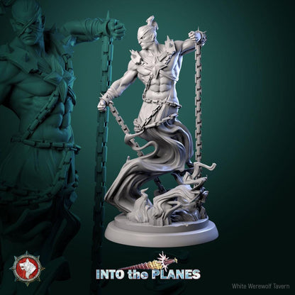 Djinni | TABLETOP SCALE | TTRPG D&D Miniature | White Werewolf Tavern