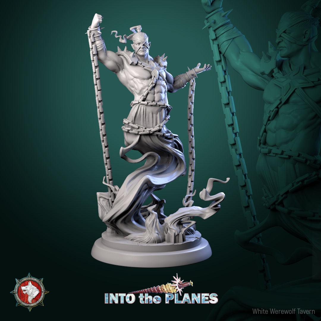 Djinni | TABLETOP SCALE | TTRPG D&D Miniature | White Werewolf Tavern