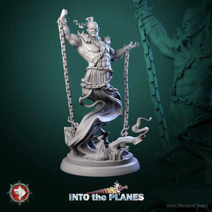Djinni | TABLETOP SCALE | TTRPG D&D Miniature | White Werewolf Tavern