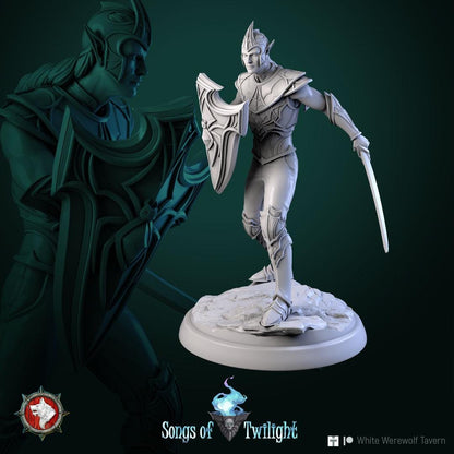 Drow Warriors | TABLETOP SCALE | TTRPG Miniature | White Werewolf Tavern
