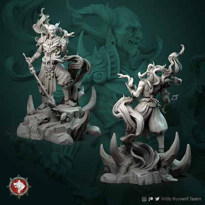 Efreet | TTRPG D&D Miniature | White Werewolf Tavern