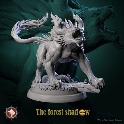 Forest Monsters | TABLETOP SCALE | TTRPG D&D Miniature | White Werewolf Tavern