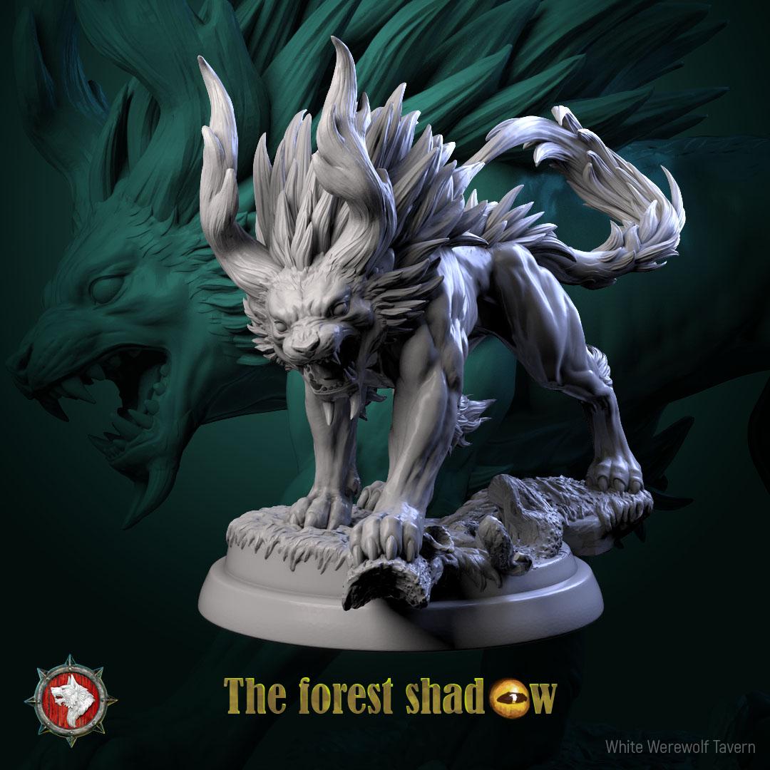Forest Monsters | TABLETOP SCALE | TTRPG D&D Miniature | White Werewolf Tavern