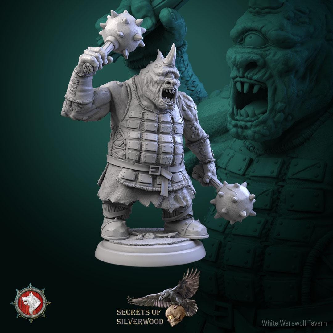 Gants | TABLETOP SCALE | TTRPG D&D Miniature | White Werewolf Tavern