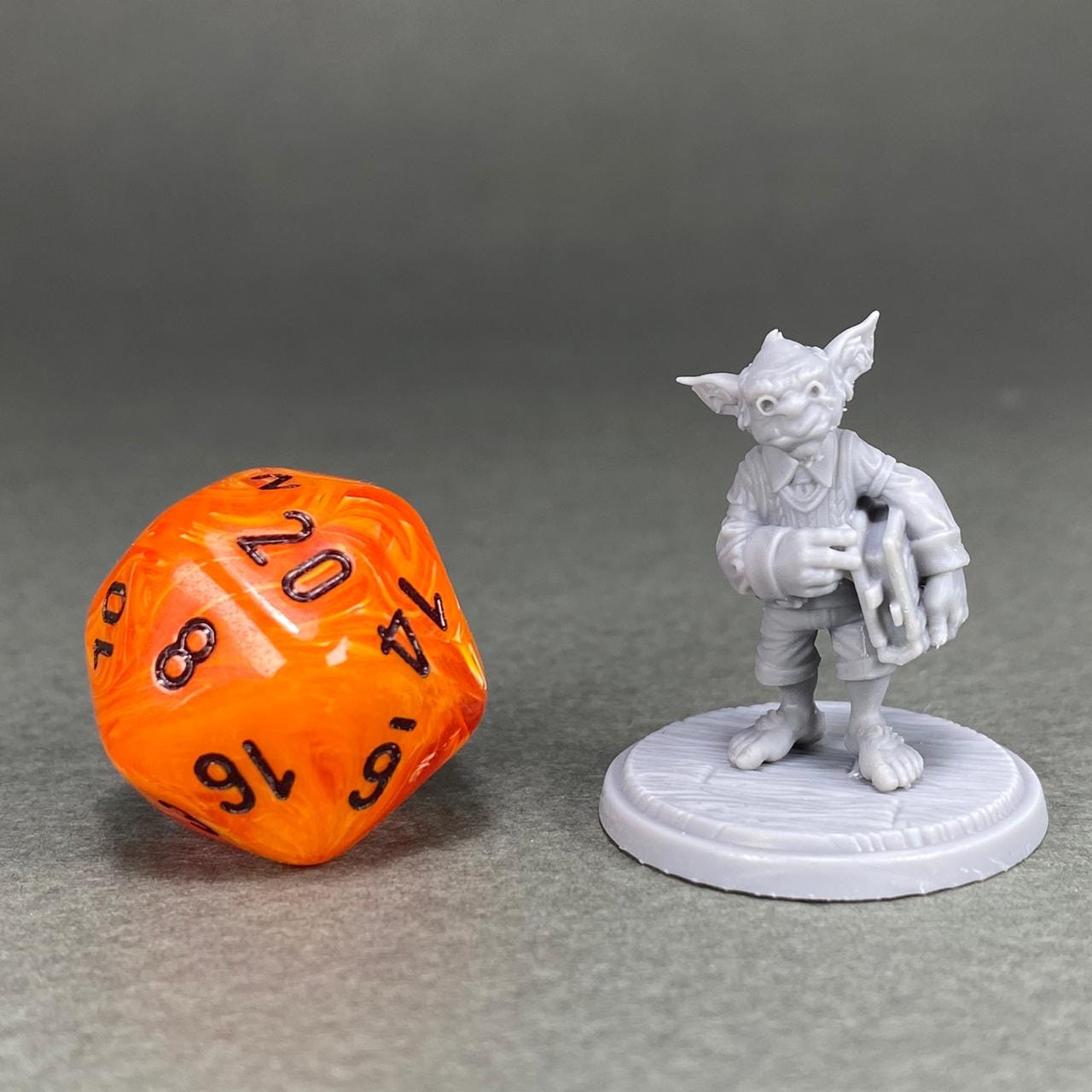 Goblin Librarian | TABLETOP SCALE | TTRPG D&D Miniature | White Werewolf Tavern