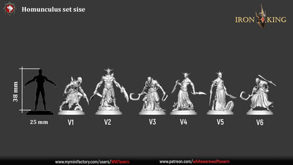 Homunculi | TABLETOP SCALE | TTRPG D&D Miniature | White Werewolf Tavern