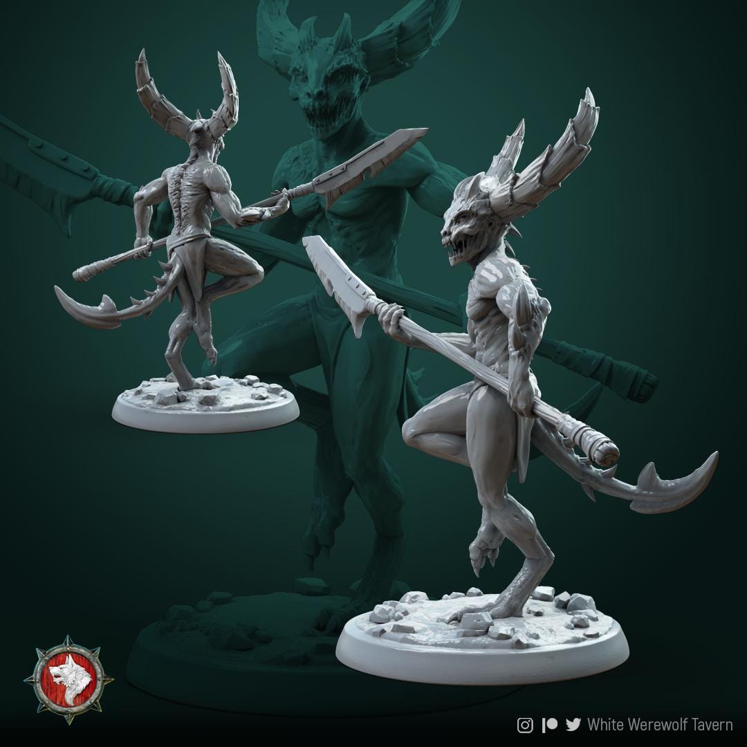Imps | TABLETOP SCALE | TTRPG D&D Miniature | White Werewolf Tavern