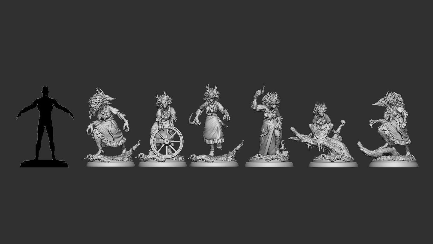 Kikimoras | TABLETOP SCALE | TTRPG D&D Miniature | White Werewolf Tavern