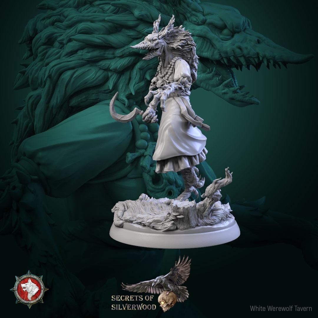 Kikimoras | TABLETOP SCALE | TTRPG D&D Miniature | White Werewolf Tavern