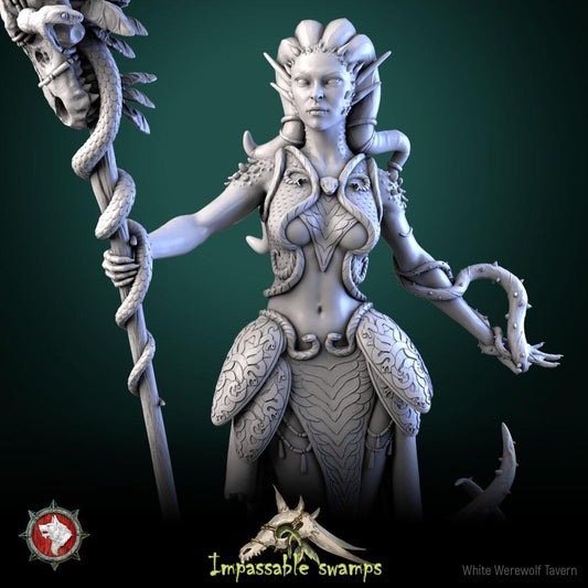 Klooh-Klooph Muddy-Eyed | TABLETOP SCALE | TTRPG D&D Miniature | White Werewolf Tavern