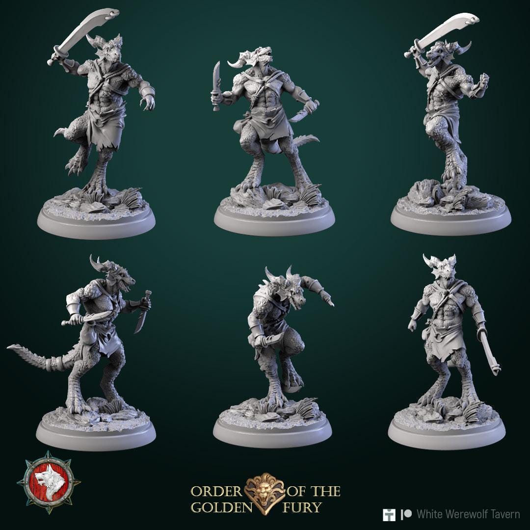 Kobolds | TABLETOP SCALE | TTRPG D&D Miniature | White Werewolf Tavern