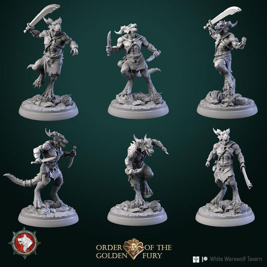 Kobolds | TABLETOP SCALE | TTRPG D&D Miniature | White Werewolf Tavern