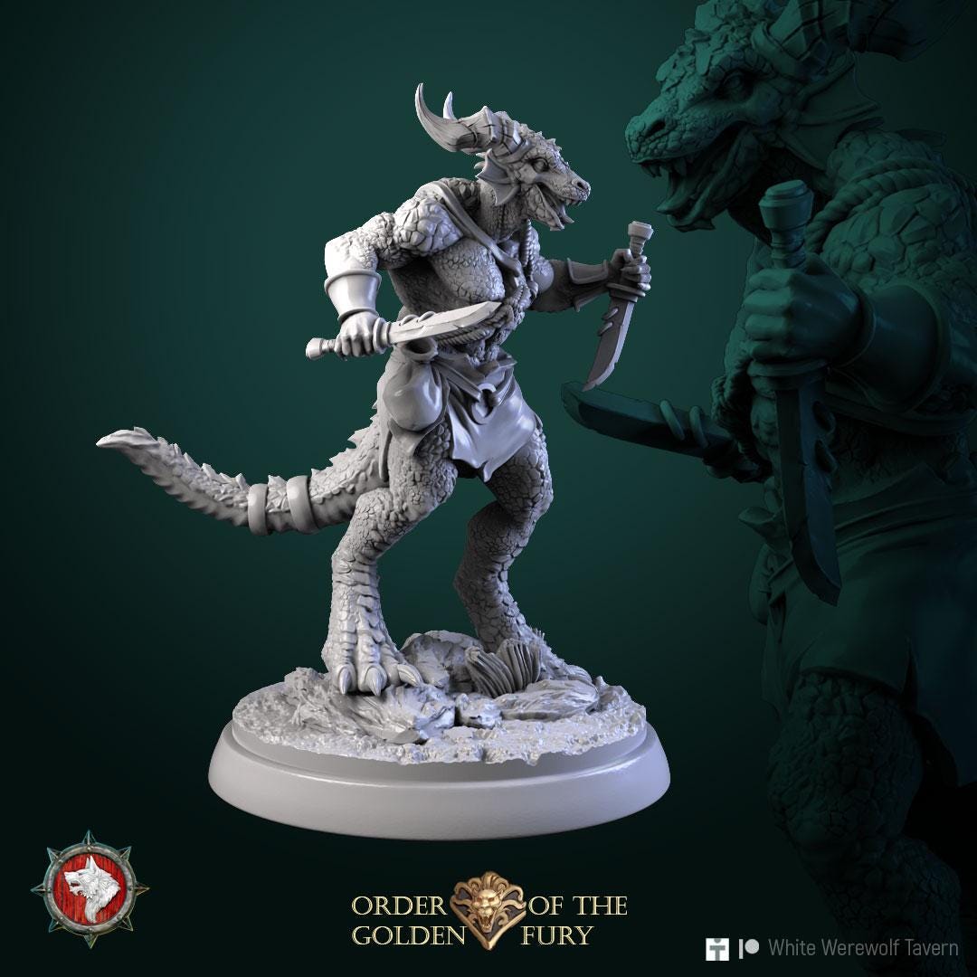 Kobolds | TABLETOP SCALE | TTRPG D&D Miniature | White Werewolf Tavern