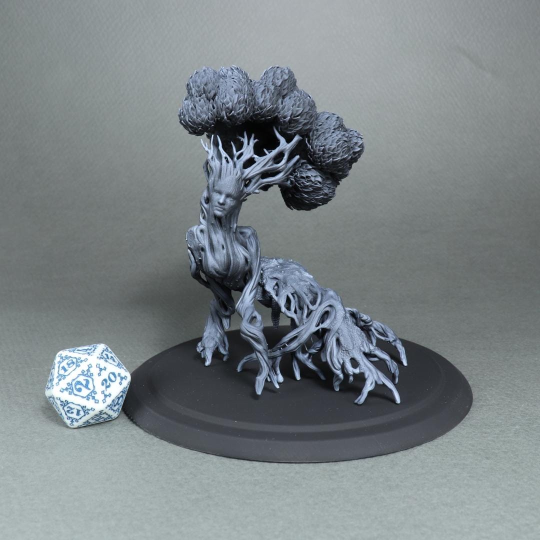 Living Tree | TABLETOP SCALE | TTRPG D&D Miniature | White Werewolf Tavern