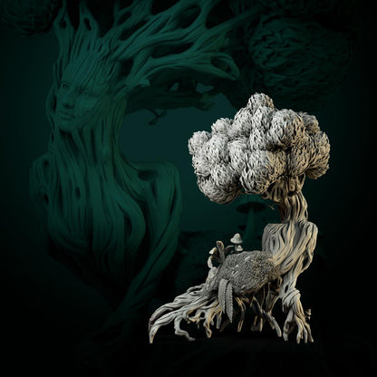 Living Tree | TABLETOP SCALE | TTRPG D&D Miniature | White Werewolf Tavern