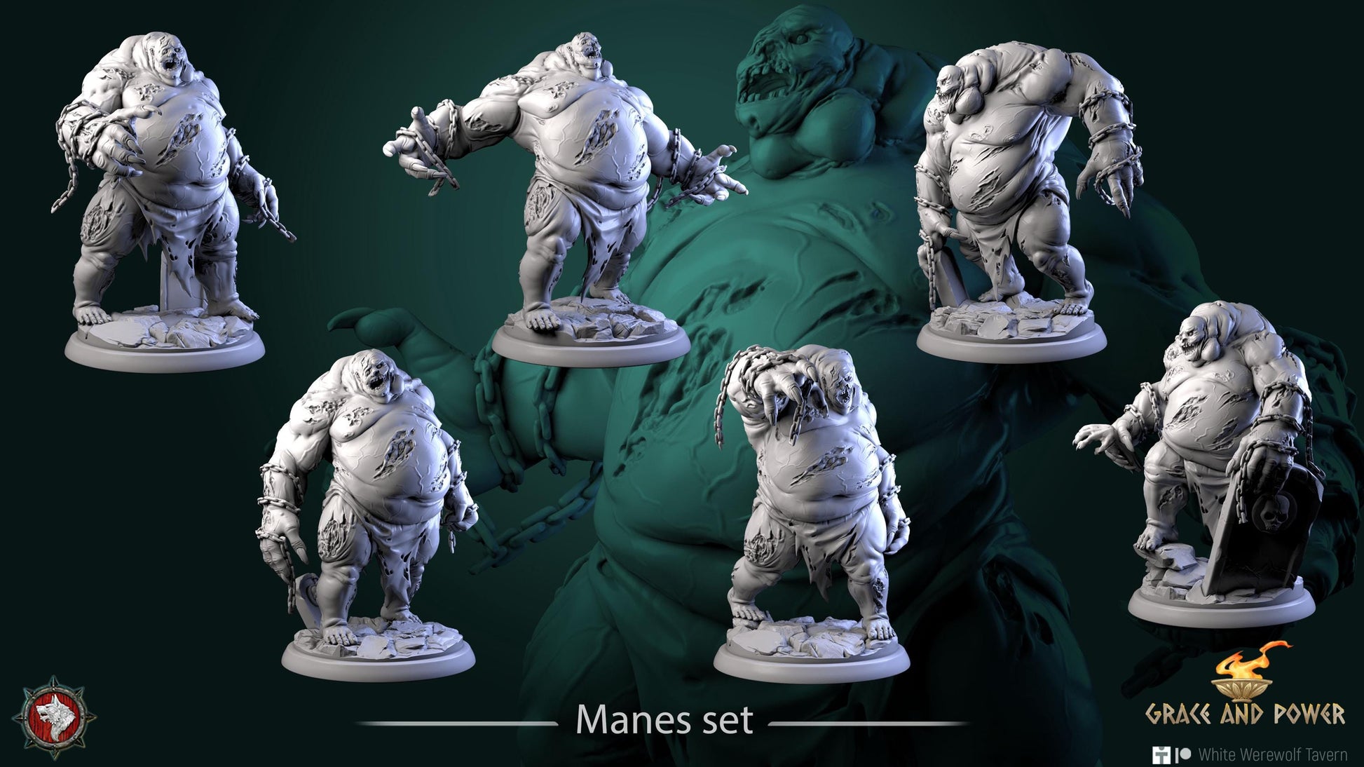 Manes | TABLETOP SCALE | TTRPG D&D Miniature | White Werewolf Tavern