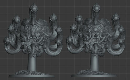 Beholder Eye Monster | TABLETOP SCALE | TTRPG Dragon Miniature | Rescale Miniatures