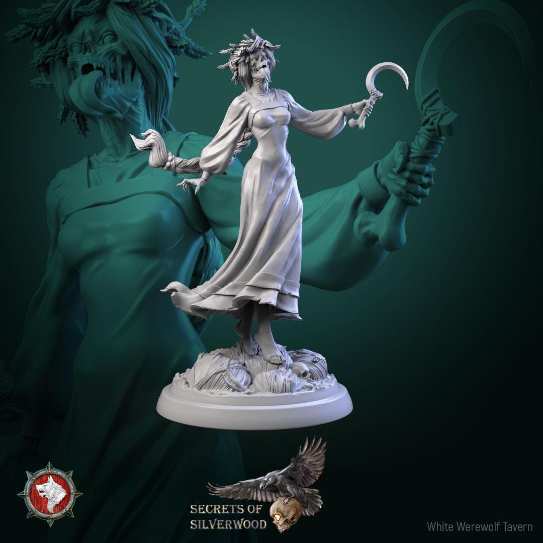 Noonwraiths | TABLETOP SCALE | TTRPG D&D Miniature | White Werewolf Tavern