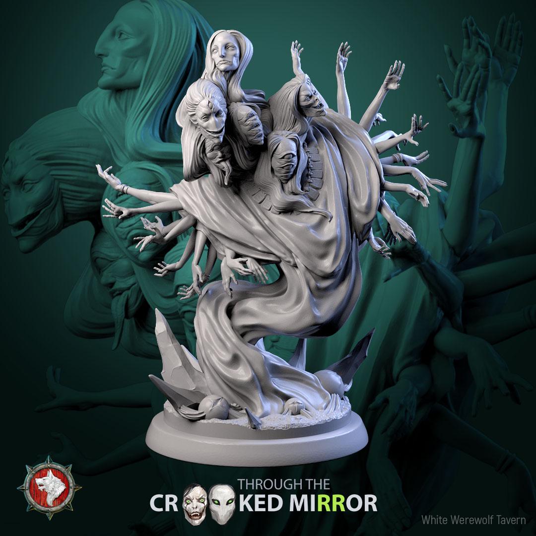 Phantom Waltzers | TABLETOP SCALE | TTRPG D&D Miniature | White Werewolf Tavern