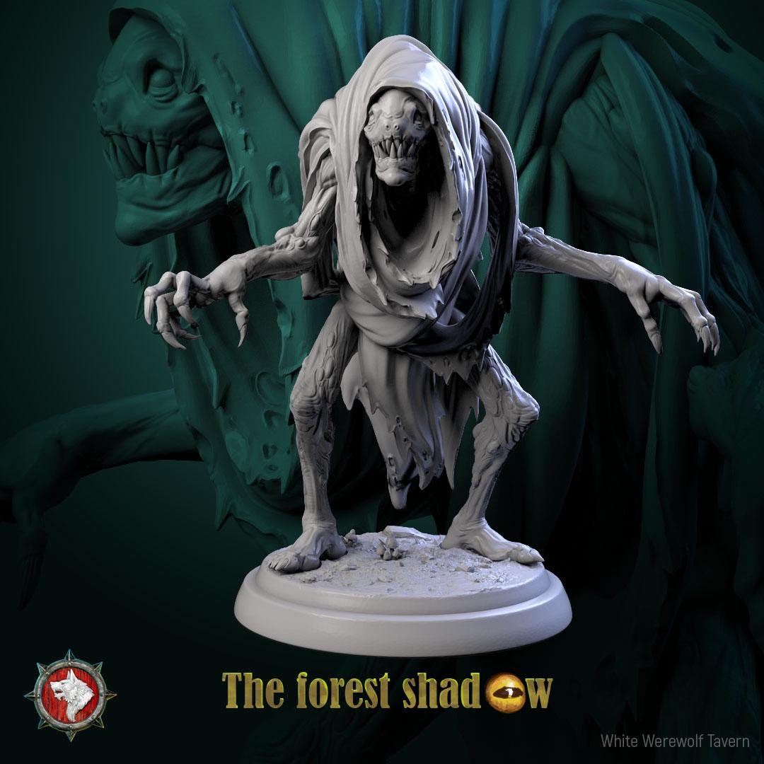Poisoned Walkers | TABLETOP SCALE | TTRPG D&D Miniature | White Werewolf Tavern