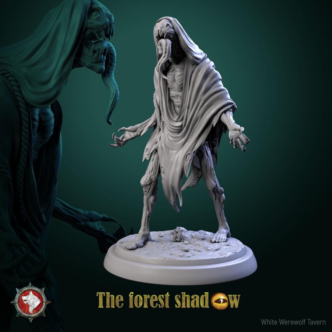 Poisoned Walkers | TABLETOP SCALE | TTRPG D&D Miniature | White Werewolf Tavern