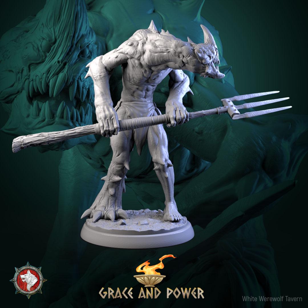 Rutterkins | TABLETOP SCALE | TTRPG D&D Miniature | White Werewolf Tavern