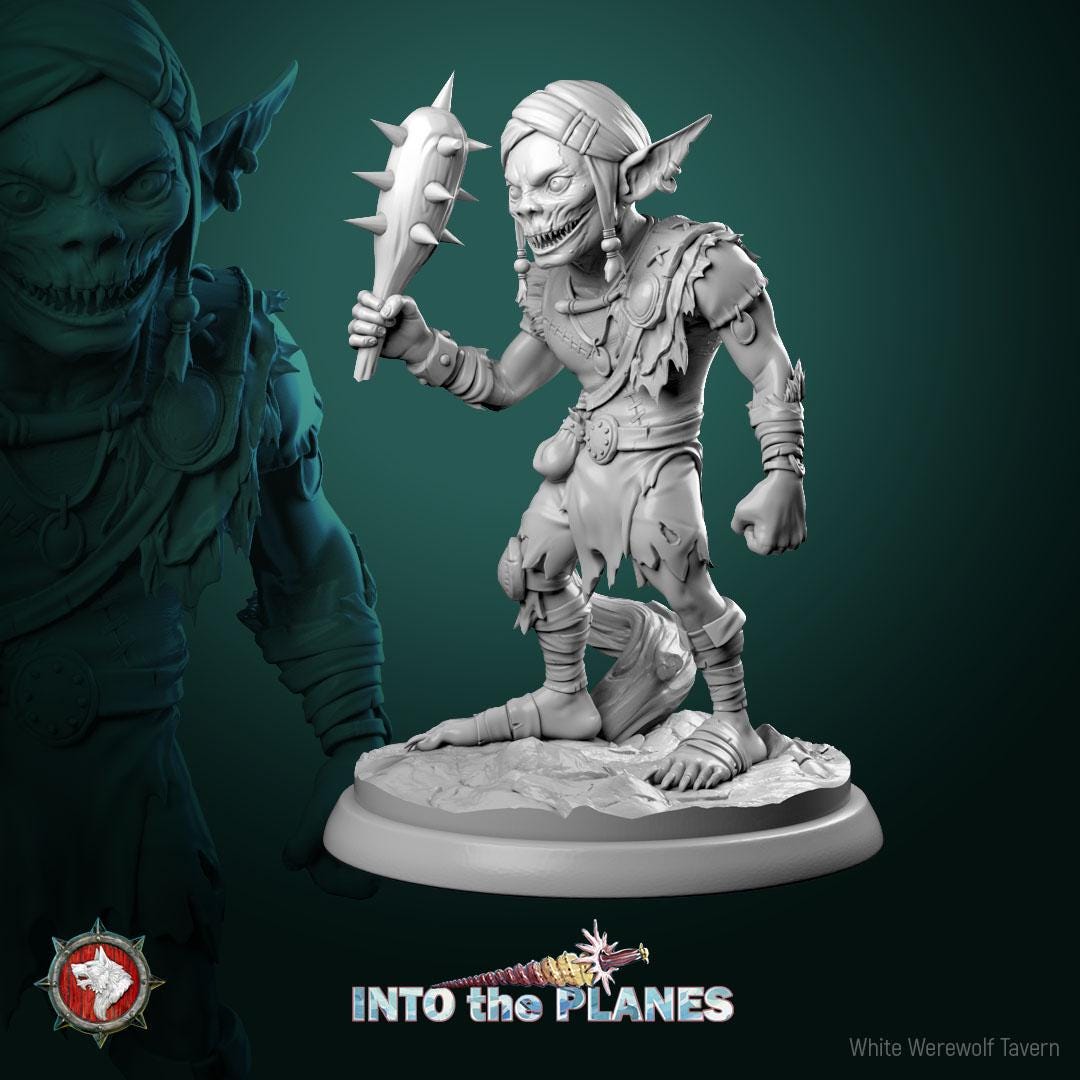 Scrablets | TABLETOP SCALE | D&D TTRPG Miniature | White Werewolf Tavern