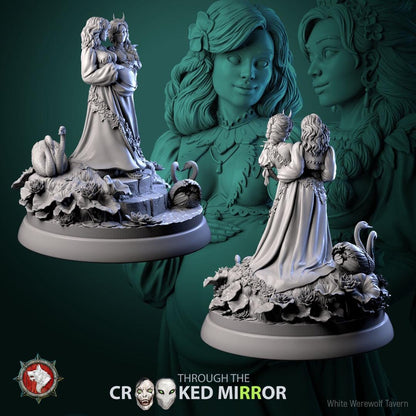 Sisters of the Shattered Cradle | D&D TTRPG Miniature | White Werewolf Tavern