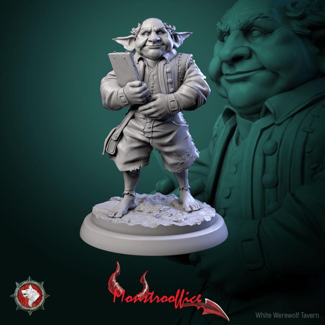 Svirfneblins | TABLETOP SCALE | TTRPG Miniature | White Werewolf Tavern