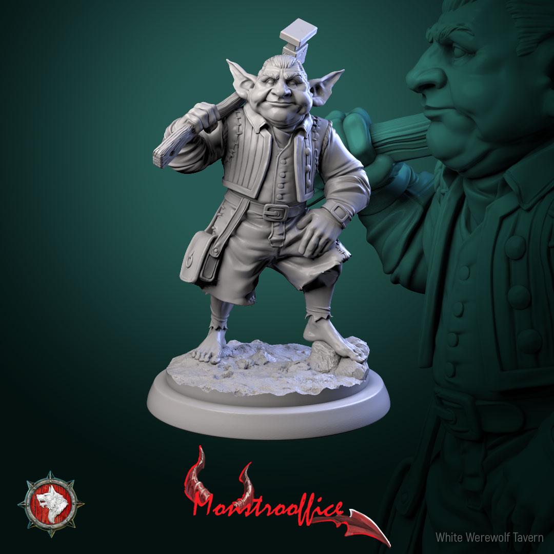 Svirfneblins | TABLETOP SCALE | TTRPG Miniature | White Werewolf Tavern