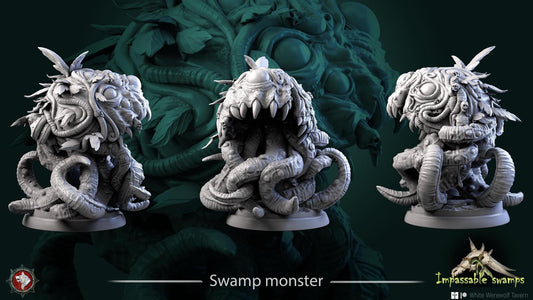 Swamp Monster | TABLETOP SCALE | TTRPG D&D Miniature | White Werewolf Tavern