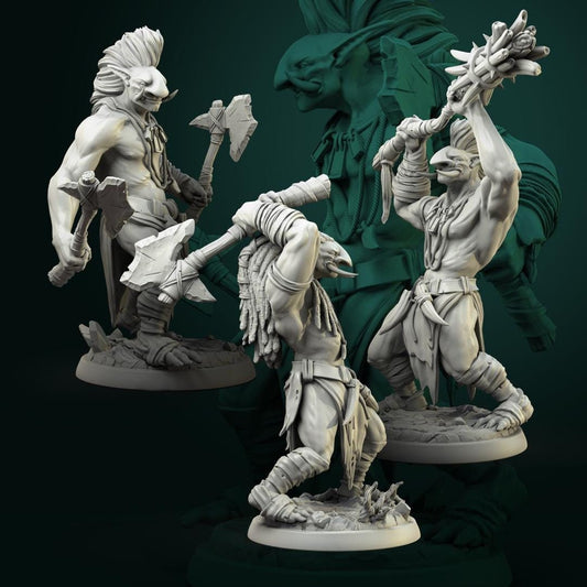 Troll Boys | TABLETOP SCALE | TTRPG Miniature | White Werewolf Tavern