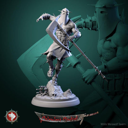 The Skullbreakers | TABLETOP SCALE | TTRPG Miniature | White Werewolf Tavern