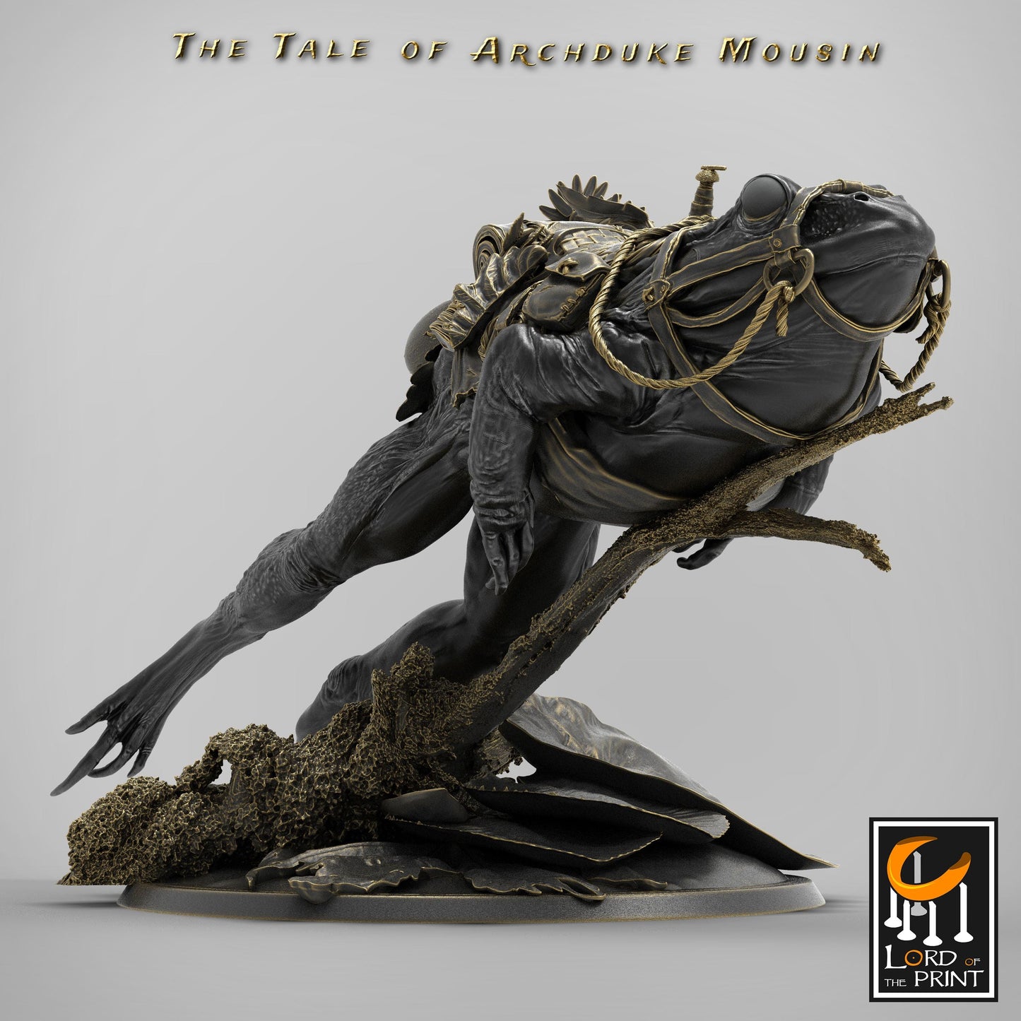 Frog Jump, The Tale of Archduke Mousin | TABLETOP SCALE Monster Miniature | Rescale Miniatures