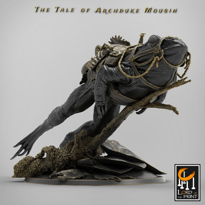 Frog Jump, The Tale of Archduke Mousin | TABLETOP SCALE Monster Miniature | Rescale Miniatures