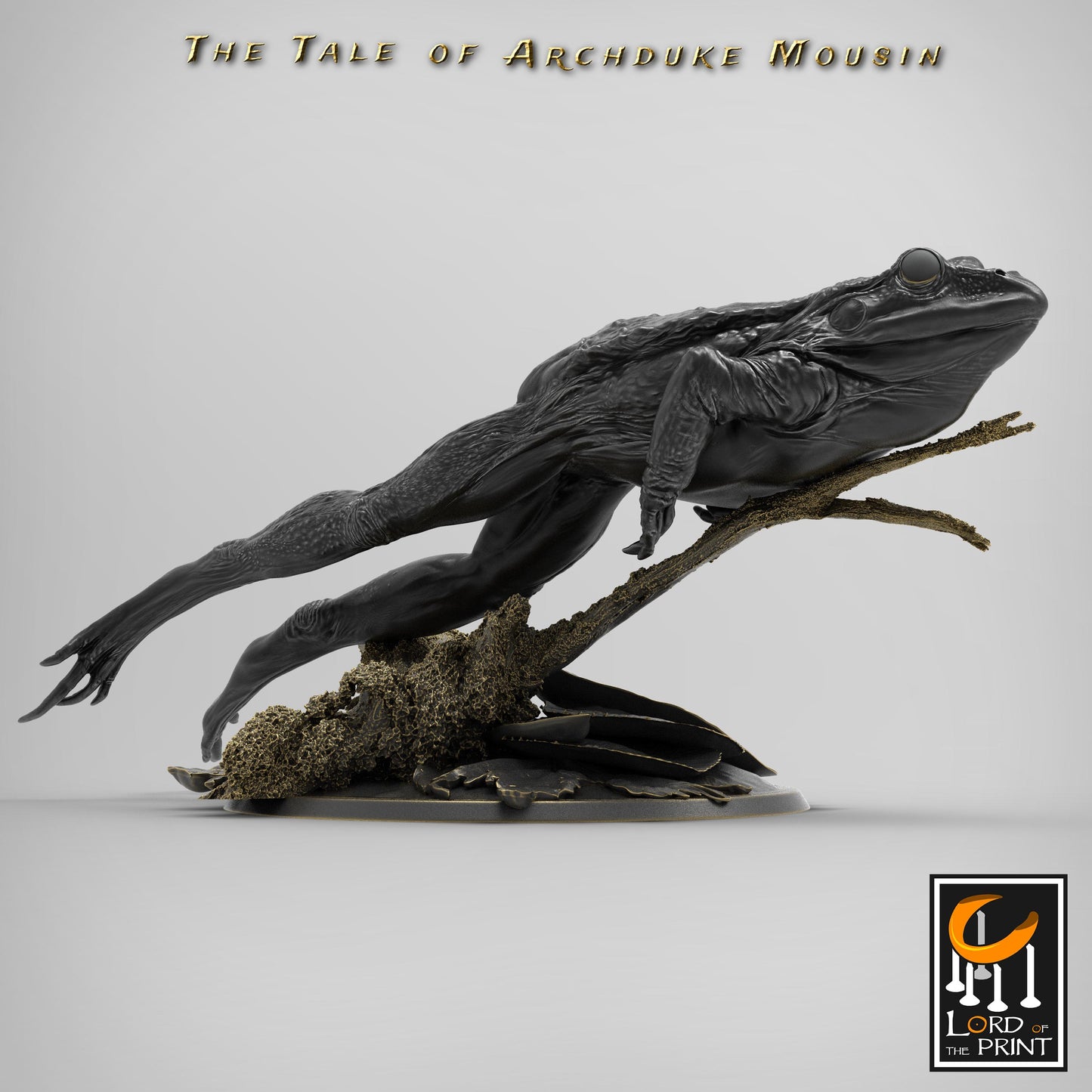 Frog Jump, The Tale of Archduke Mousin | TABLETOP SCALE Monster Miniature | Rescale Miniatures