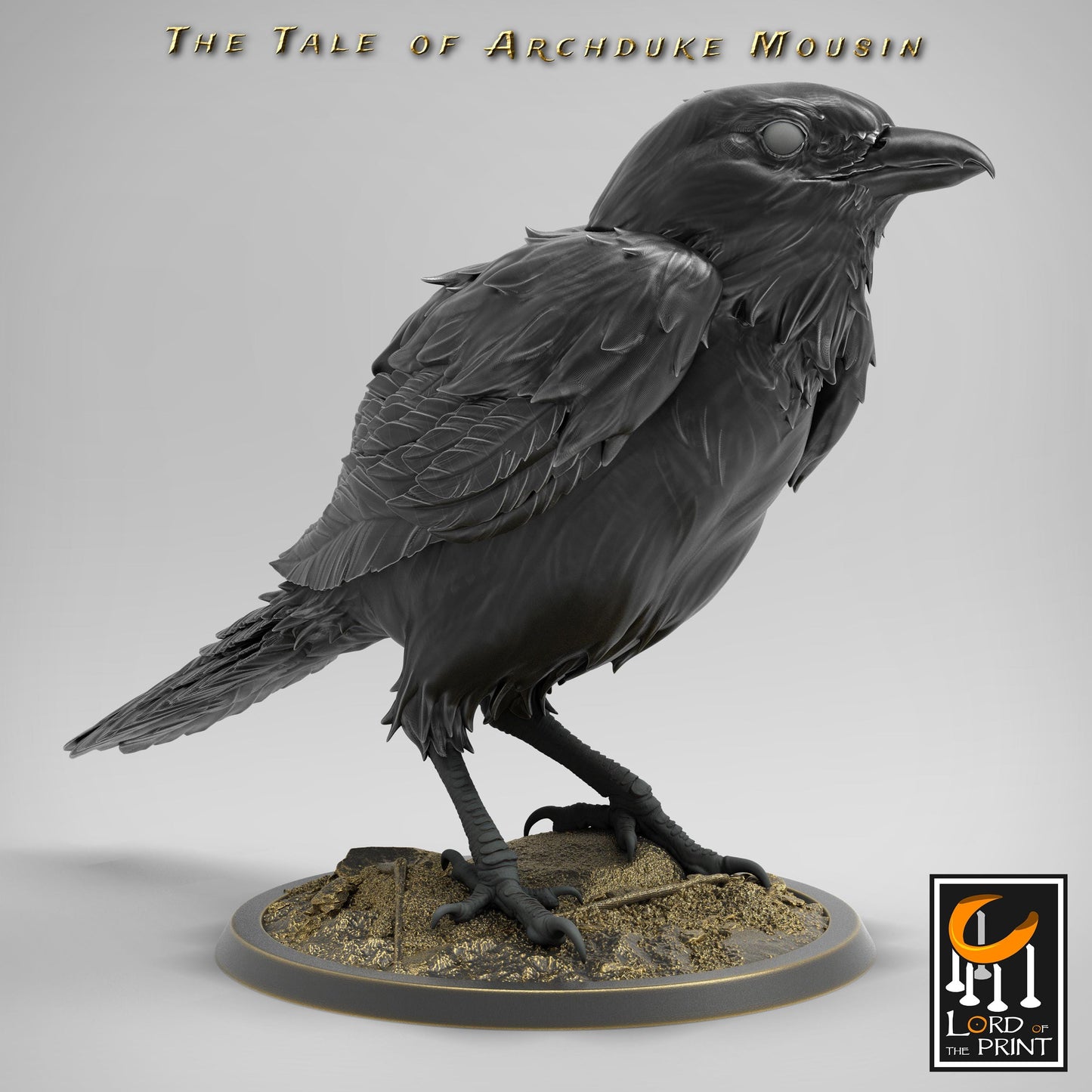 Magpie Stand, The Tale of Archduke Mousin | TABLETOP SCALE Monster Miniature | Rescale Miniatures
