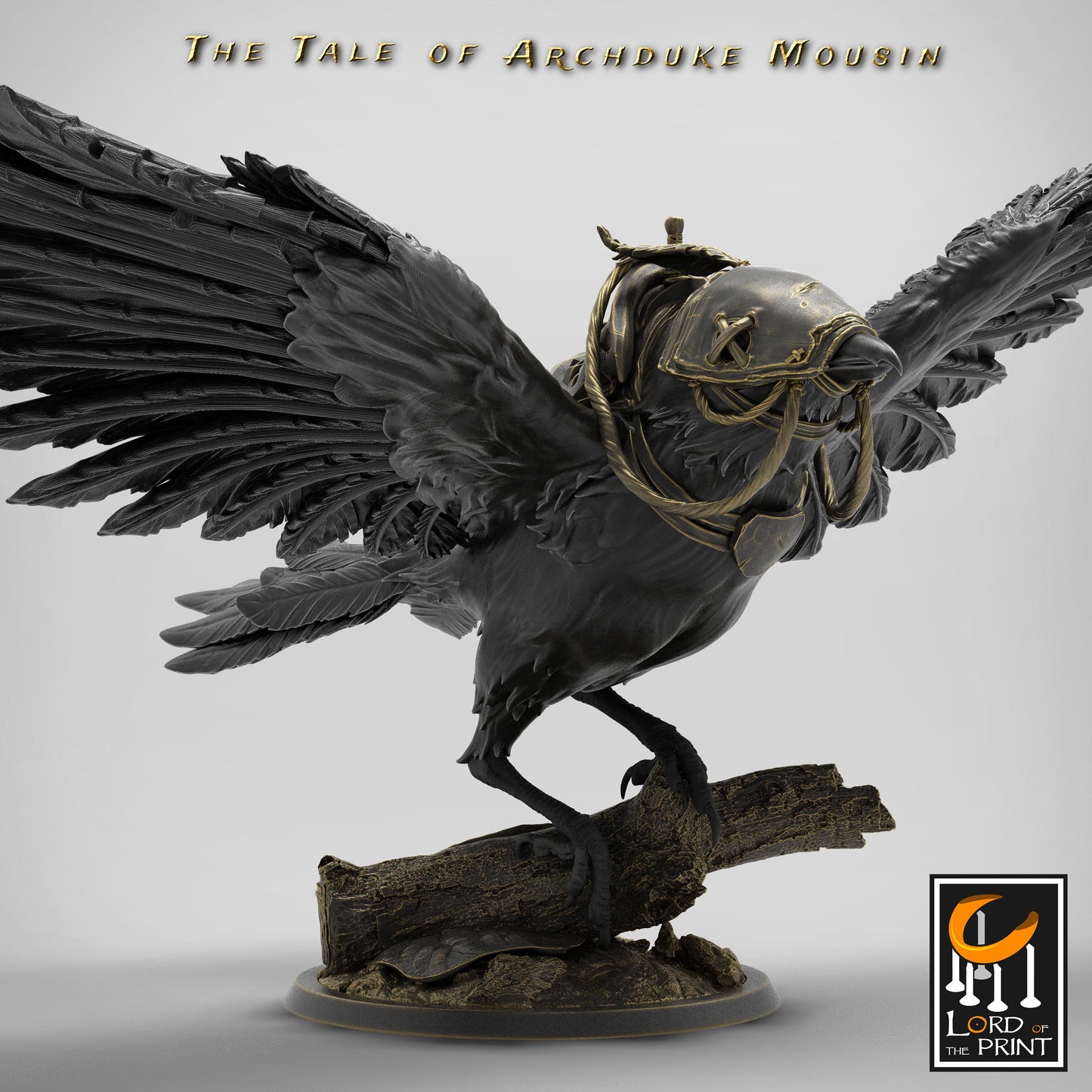 Magpie Takeoff, The Tale of Archduke Mousin | TABLETOP SCALE Monster Miniature | Rescale Miniatures