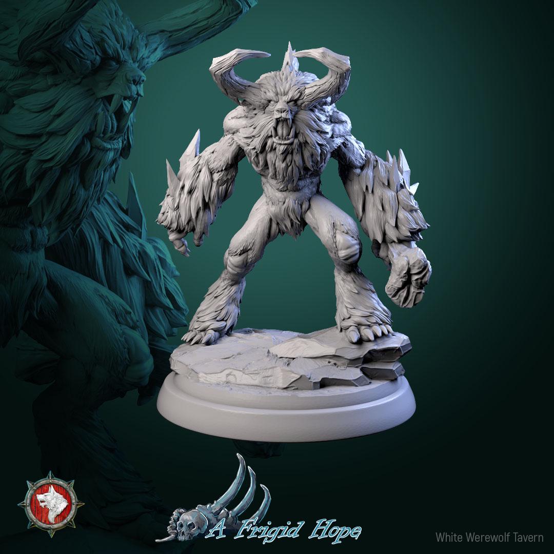 Winterbeasts | TABLETOP SCALE | TTRPG Miniature | White Werewolf Tavern