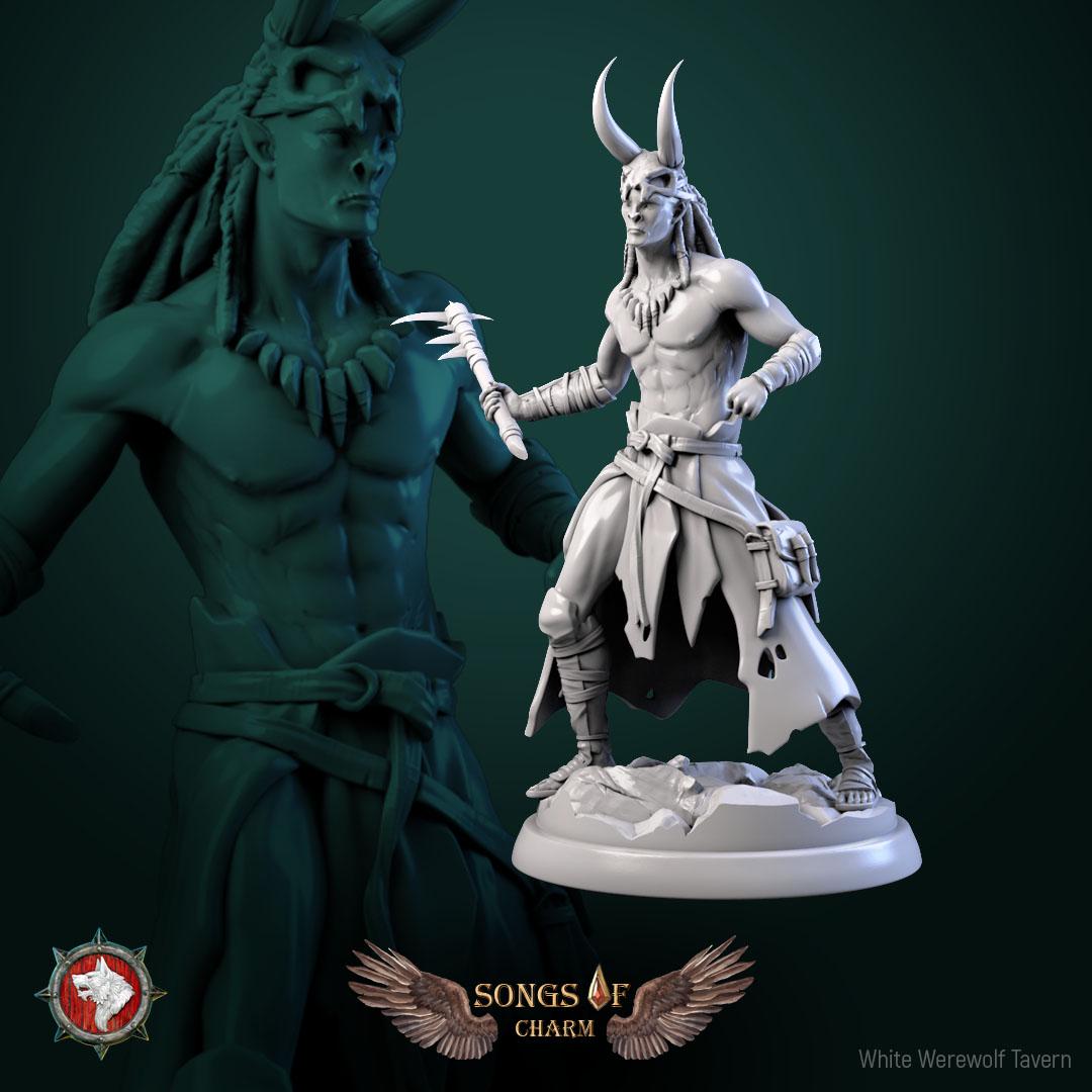 Wyvern Hunters | TABLETOP SCALE | TTRPG Miniature | White Werewolf Tavern