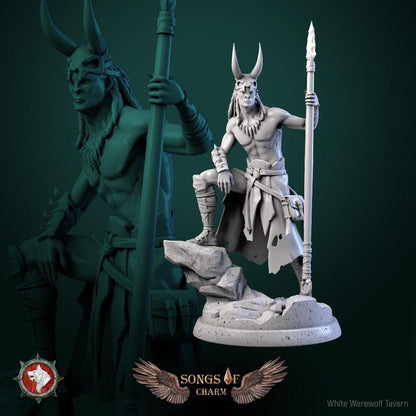 Wyvern Hunters | TABLETOP SCALE | TTRPG Miniature | White Werewolf Tavern