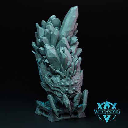 Greater Crystalheart Spider | Mini or Bust | Monster Miniature Statue | Witchsong Miniatures